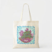 Misty Sea Coral seashells  Tote Bag (Voorkant)