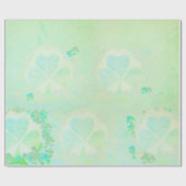 Misty Shamrocks Cadeaupapier (Vlak)