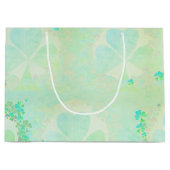 Misty Shamrocks Large Groot Cadeauzakje (Voorkant)