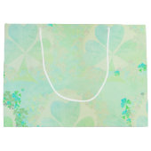 Misty Shamrocks Large Groot Cadeauzakje (Achterkant)