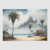 Misty Shores en Hidden Peaks - Decoupage - Tissuepapier (Voorkant)