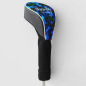 Misty Smoke Blue Golfheadcover (Schuin)