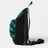 Misty Smoke Monogram Aqua Sling Bag (Rechts)