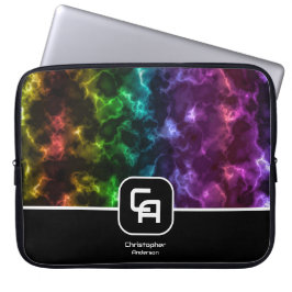 Misty Smoke Monogram Multicolors Laptop Sleeve