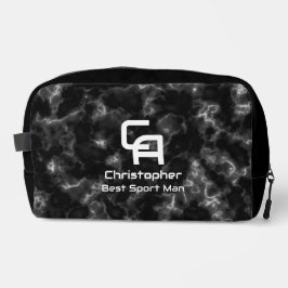 Misty Smoke Monogram Zwart Wit Toilettasje