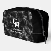 Misty Smoke Monogram Zwart Wit Toilettasje (Rechterhoek)