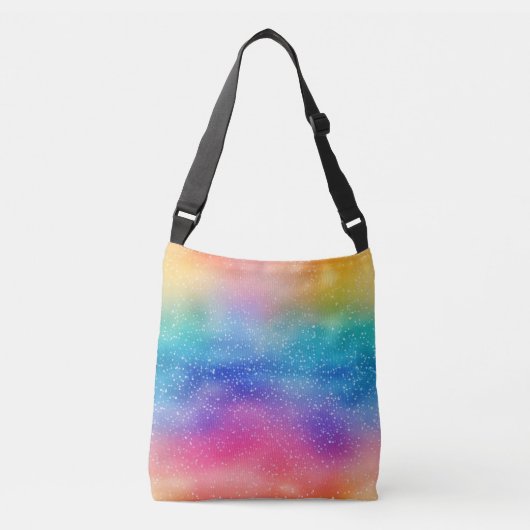 Misty Sparkling Rainbow Crossbody Tas (Voorkant)