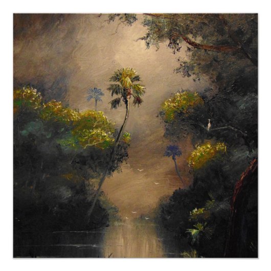Misty St. Lucie River Perfect Poster (Voorkant)