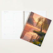 Misty Sunrise in een rustig meer Planner (Display)