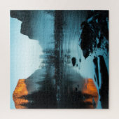 Misty Sunset in Yosemite Legpuzzel (Verticaal)
