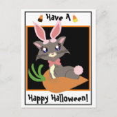 Misty Toon Kat Bunny! Briefkaart (Voorkant)