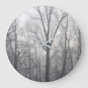 Misty Trees Grote Klok