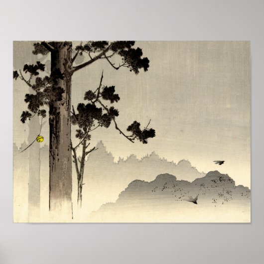 Misty Trees Poster (Voorkant)