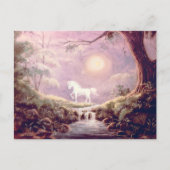 MISTY UNICORN door SHARON SHARPE Briefkaart (Voorkant)