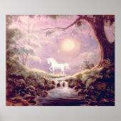 MISTY UNICORN door SHARON SHARPE Poster (Voorkant)