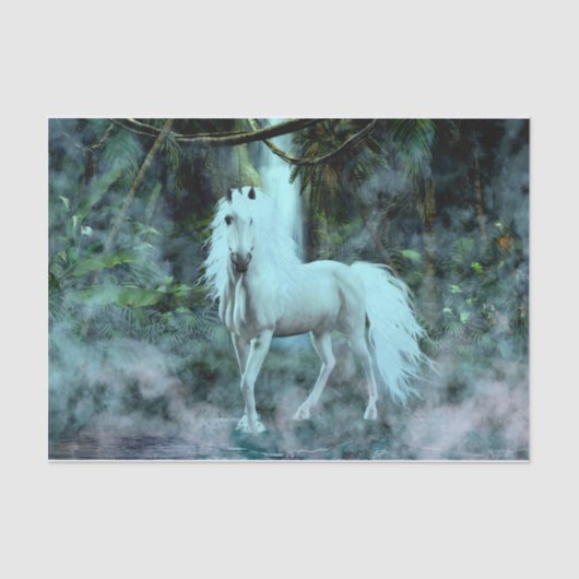 Misty Unicorn Tissuepapier (Voorkant)