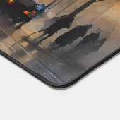 Misty Urban Evening Bureaumat (Hoek)