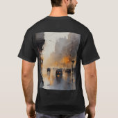 Misty Urban Evening T-shirt (Achterkant)