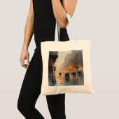 Misty Urban Evening Tote Bag (Voorkant (product))