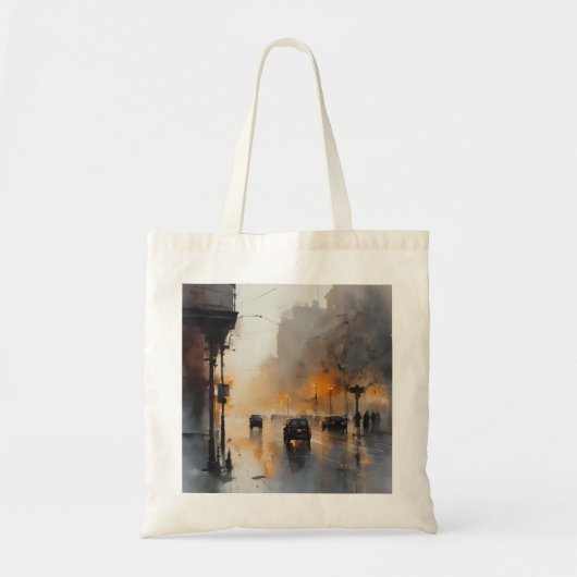 Misty Urban Evening Tote Bag (Voorkant)