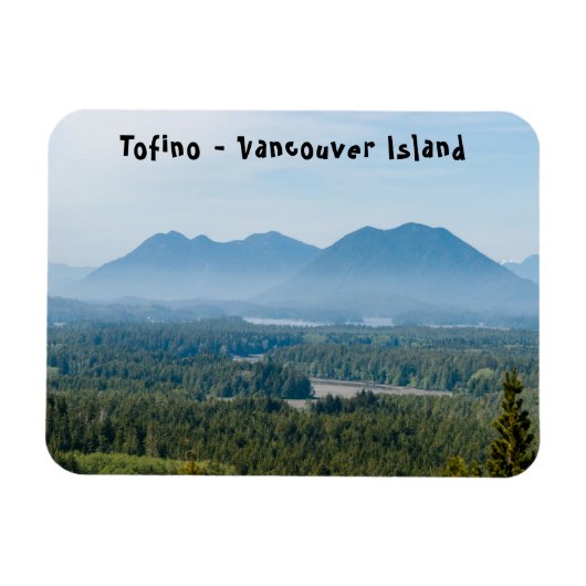 Misty Valley in Tofino - British Columbia, Canada Magneet (Horizontaal)