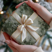 Misty Watercolor Forest Wrapping Paper Cadeaupapier