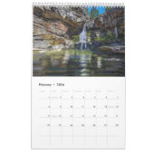 Misty Waterfall Kalender (Feb 2026)