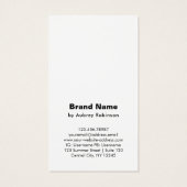 Misty Waterverf Mountains Groene Display Kaart (Achterkant)