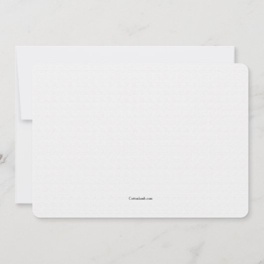 Misty We Still Do Foto Uitnodiging Jubileum (Achterkant)