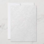 Misty Wildbloemen | Fijne geometrische grijze rug Save The Date (Achterkant)