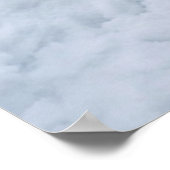 Misty Winter Forest Path Winter Landscape Poster (Hoek)