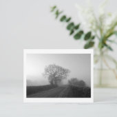 Misty Winter Morning: Cheshire, Engeland Briefkaart (Staand voorkant)