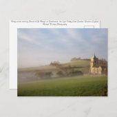 Misty winterochtend Crosthwaite Lake District Briefkaart (Voorkant / Achterkant)