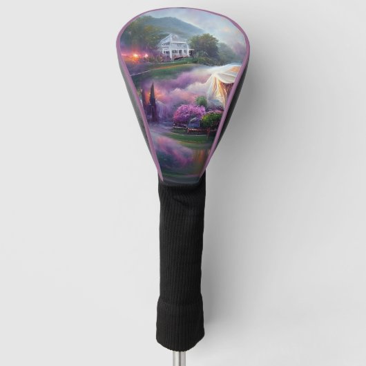 Misty Wisteria House in the Hill Golfheadcover (Voorkant)