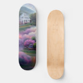 Misty Wisteria House in the Hill Persoonlijk Skateboard (Voorkant)