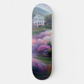 Misty Wisteria House in the Hill Persoonlijk Skateboard (Voorkant)