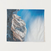 Misty wolken over de bergen wandkleed (Voorkant (horizontaal))