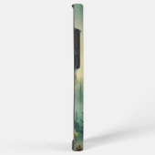 Misty Woodland Evergreen Forest Samsung Galaxy Hoesje (Rechterkant)