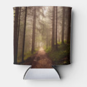 Misty Woodland Path Blikjeskoeler (Voorkant)