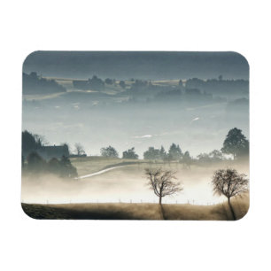 Misty Zwitserland Landschap Magneet