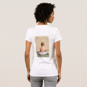Misty's Baby shower T-shirt (Achterkant volledig)