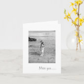 misu juffrouw u kaardt kaart (Gele Bloem)