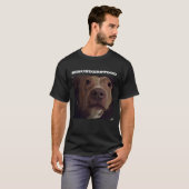MISUNDERSTOOD PIT BULL DOG T-SHIRT (Voorkant volledig)