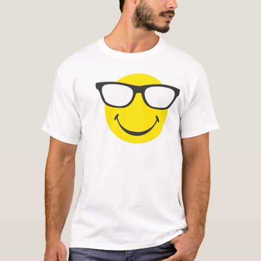 mit cooler Brille T-shirt (Voorkant)