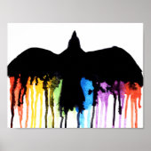 Mit dem Regenbogen Poster (Voorkant)