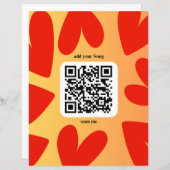 Mit individuellen persönlichen Song per QR-Code (Voorkant / Achterkant)