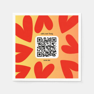 Mit individuellen persönlichen Song per QR-Code Servet