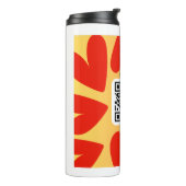 Mit individuellen persönlichen Song per QR-Code Thermosbeker (Gedraaid links)