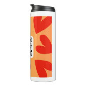 Mit individuellen persönlichen Song per QR-Code Thermosbeker (Geroteerd rechts)