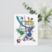 Mit Liebe zu Kandinsky Briefkaart (Staand voorkant)